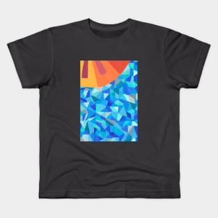 Deconstructed Sun and Sky Kids T-Shirt